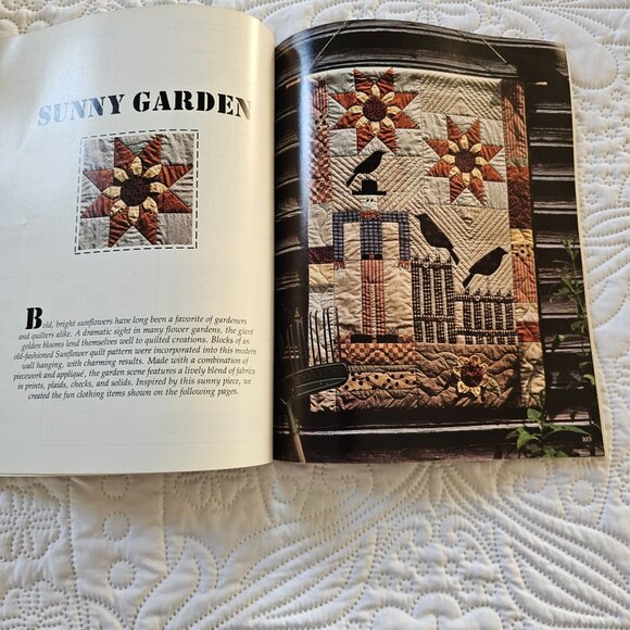 In Love With Quilts Book, 1993 Quilting Patterns & Instructions, Softcover - Picture 8 of 12